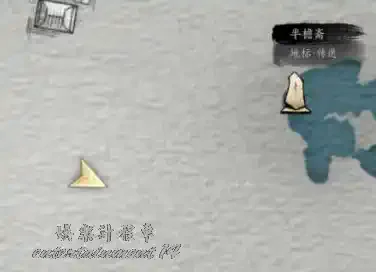 Chinese-client map crop for the Banyan Zhai scarecrow puzzle