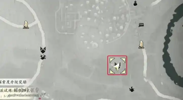 Refugee Camp Yan Gui Board map location in the Chinese client